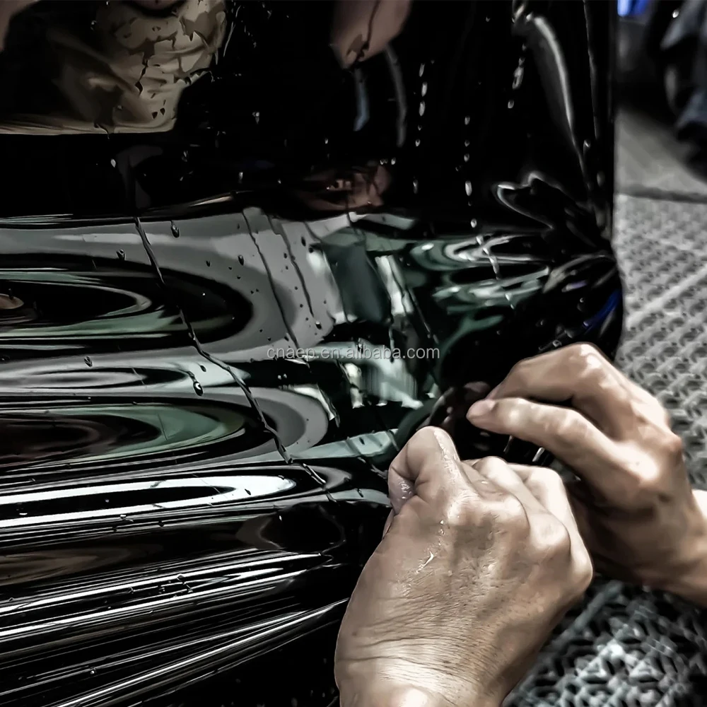 Glossy Black TPU PPF 7.5Mil Premium Car Paint Protection Film