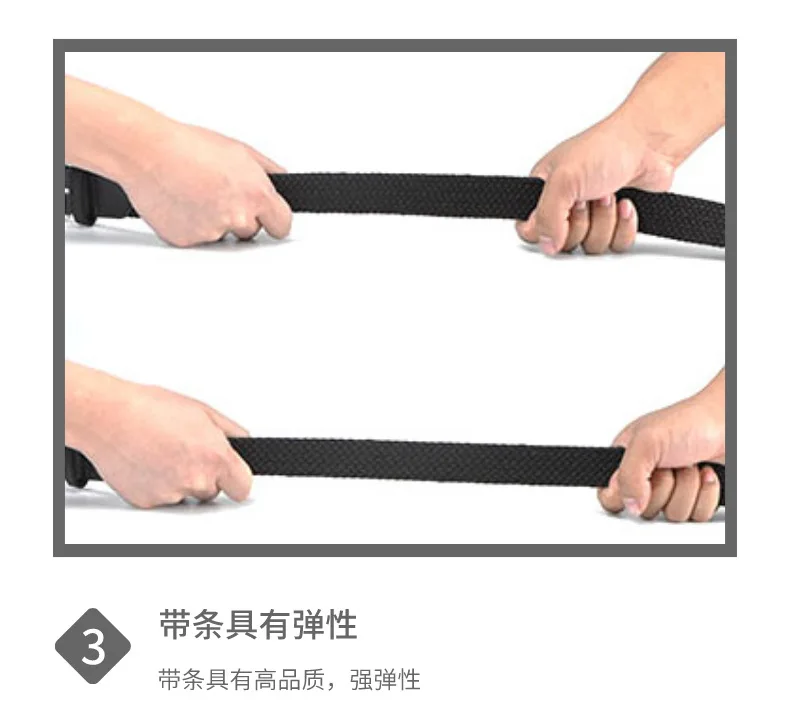 100 110 120 130cm Modischer Trendgürtel für Herren, Geflochtener Elastischer Nicht-Poröser Gürtel für Damen, Dornschließe, Großhandel, Hochwertig, Rot Gewebt – Detail 6