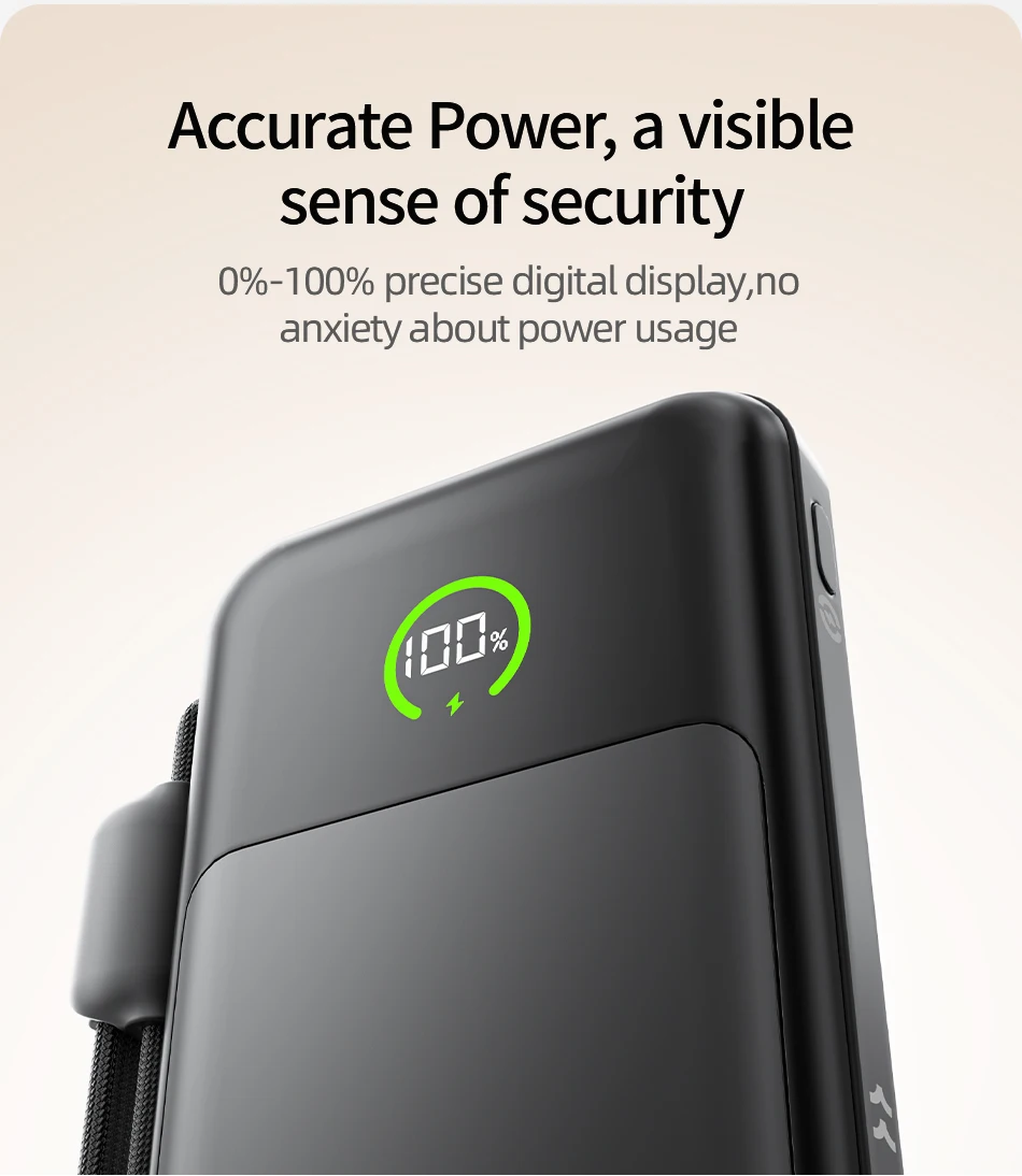 【CCC】MOVESPEED P20 Power Bank 20000 mAh Externer Ladegerät 35 W PD Powerbank mit schnellem Laden, LFP-Akku für iPhone Xiaomi Samsung – Detail 13