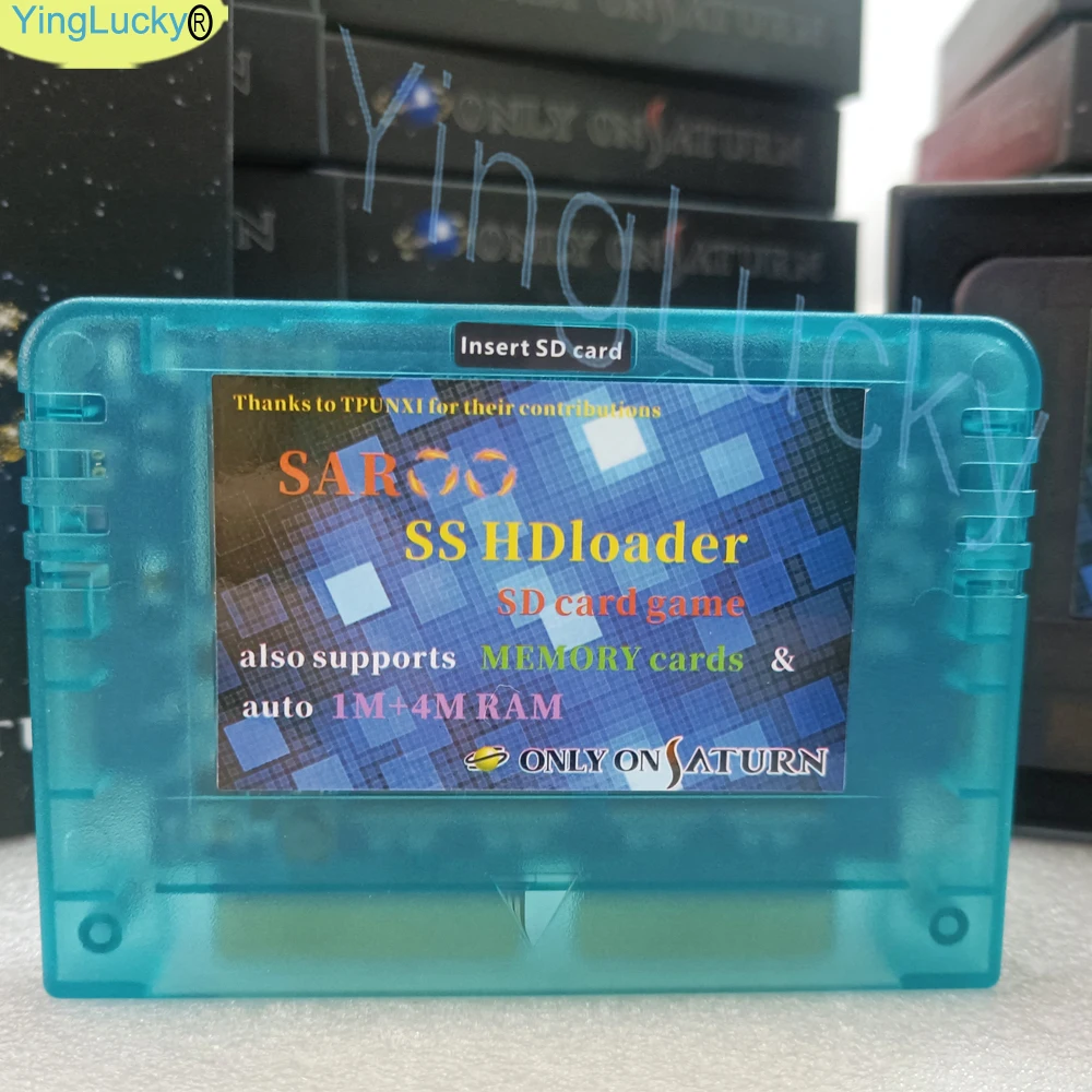 НОВЫЙ картридж SAROO HDLoader для быстрого чтения Saturn Games Reader Поддержка SD Menory Cards Play Games без CD для NEO GEO