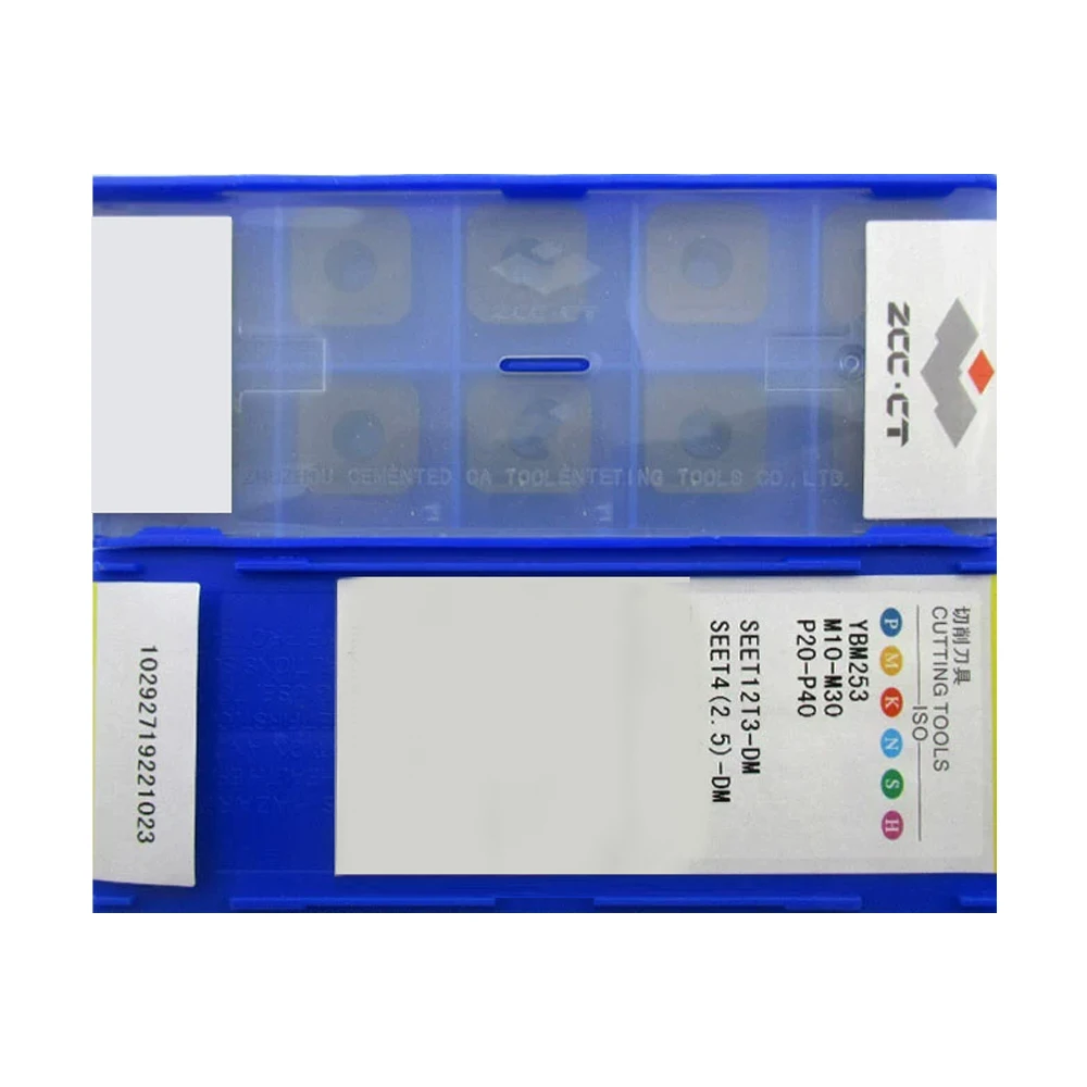 

HUAZHICHUN SEET12T3-DM YBM253 Carbide CNC Lathe Thread Turning Inserts For Thread Turning Toolholder