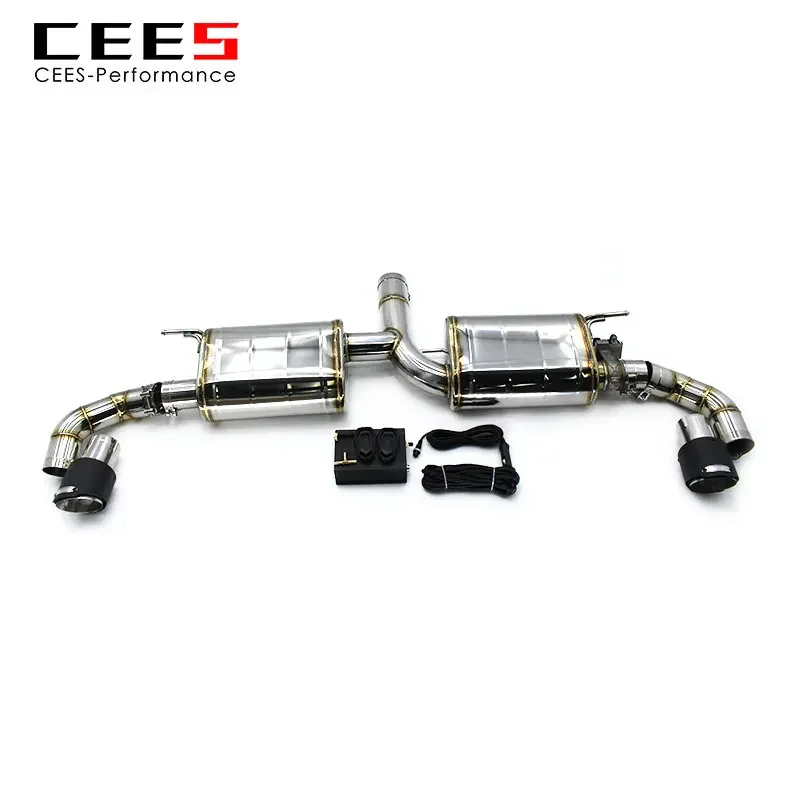 

CEES Catback выхлопная система для BMW X5 F15 3.0T N55 2014-2018 гоночный автомобиль глушитель выхлопная труба выхлопная система из нержавеющей стали