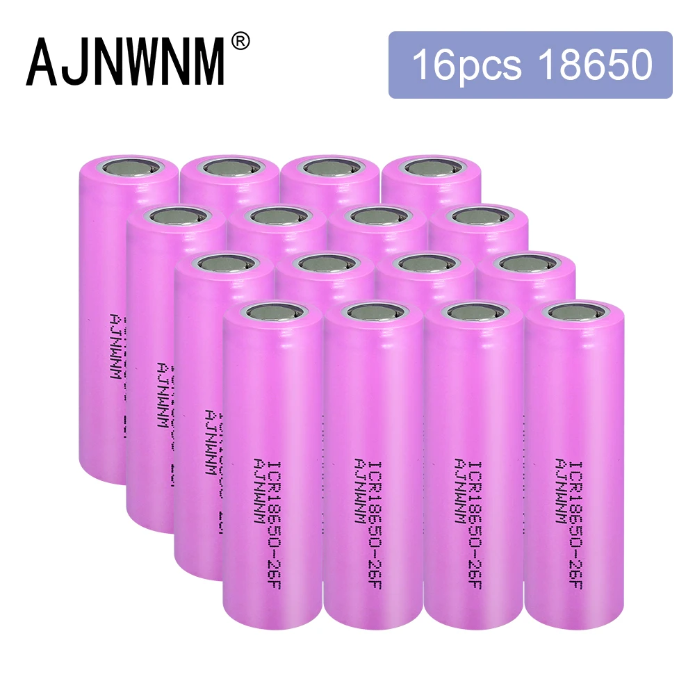 For Samsung 18650 Batteries 2600Mah ICR18650 3.7V Rechargeable Batteries Li ion lithium ion 18650 Rechargeable Battery