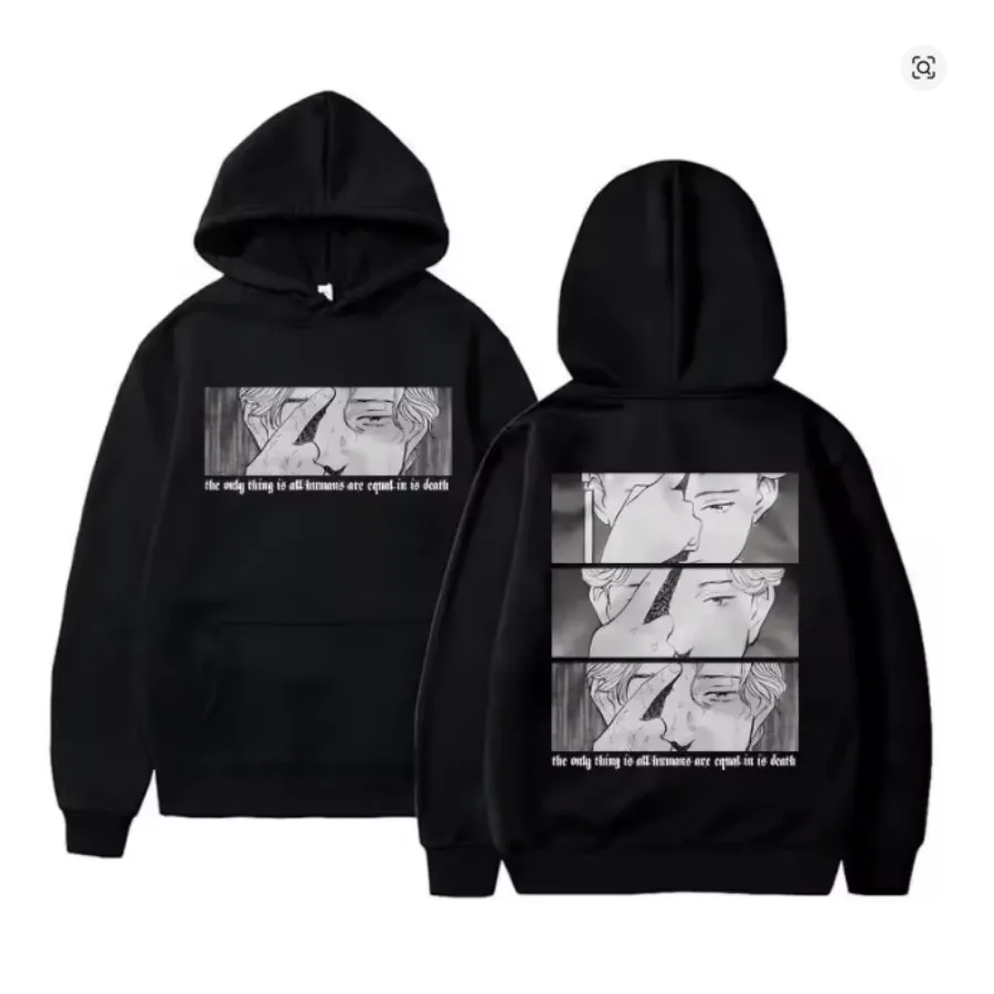 Anime Vinland Saga Hoodies Manga Thorfinn Karlsefni Graphic Men's Women Clothing Hooded Sweatshirts Harajuku Oversized Pullovers