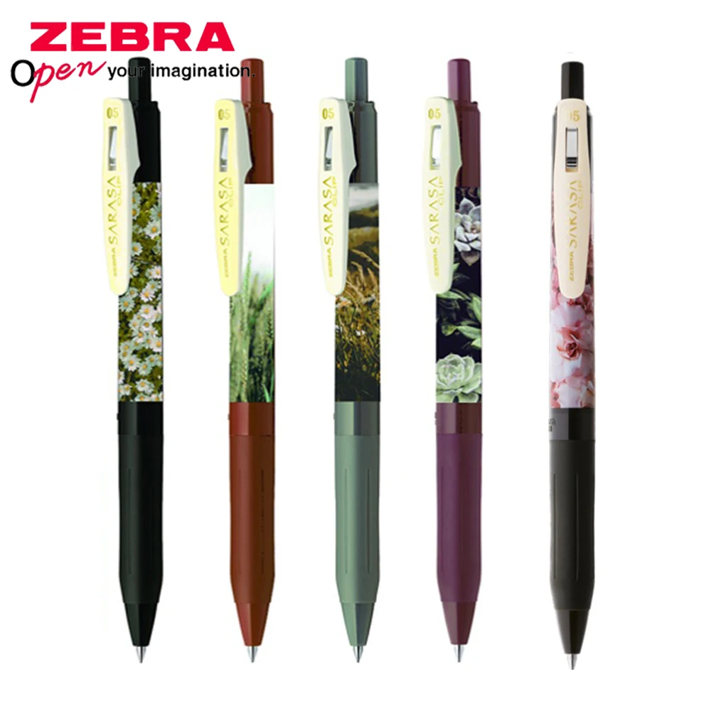 1 stücke Japan ZEBRA Retro Farbe Gel Stift SARASA JJ15 0,5mm Natürliche Begrenzte Große Kapazität Tinte für Schreiben schule Schreibwaren