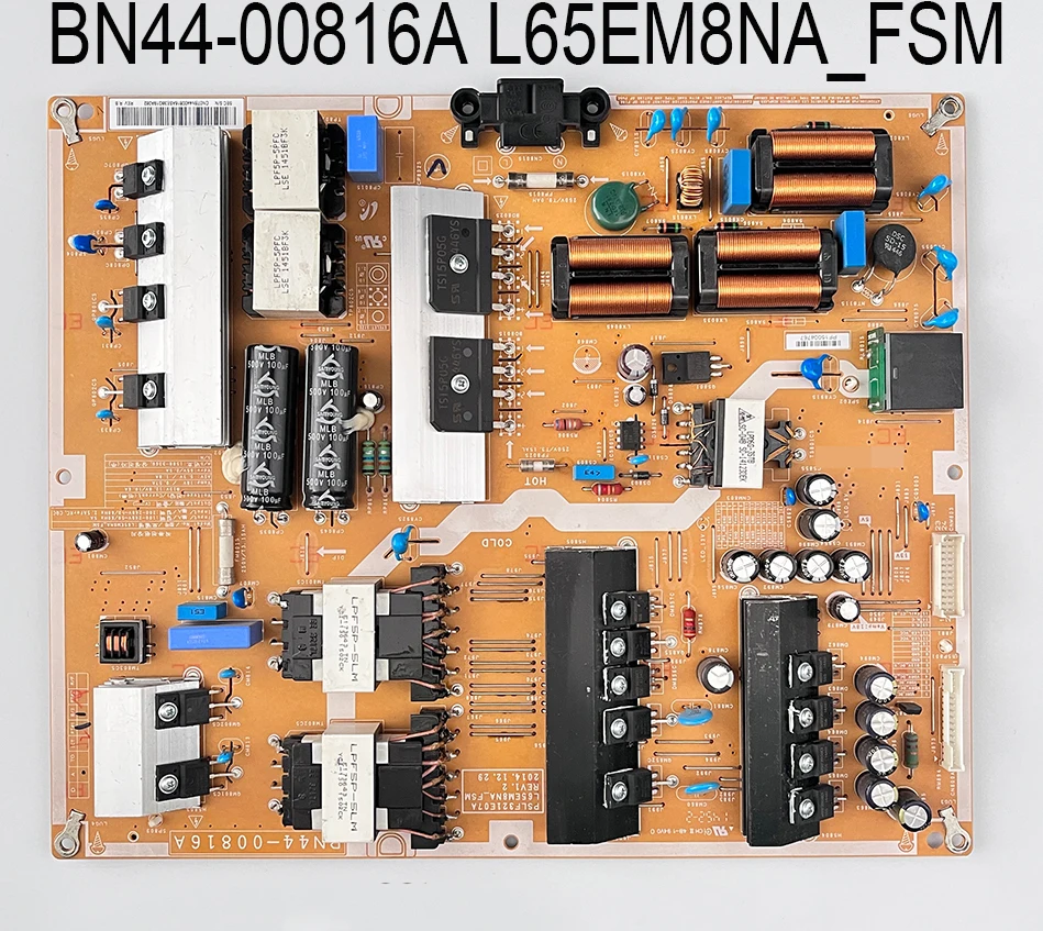 

BN44-00816A L65EM8NA _ FSM плата блока питания была протестирована для работы должным образом, применимо к ЖК-телевизору UE55JS9000T UE65JS9002T запчасти