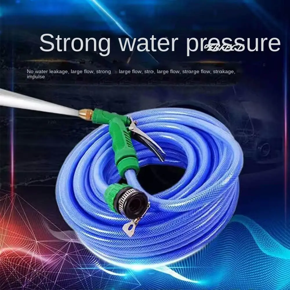 

Auto Scaling Garden Sprinkler Water Pipe Space Saving Fall Prevention High Pressure Power Washer Thickening Long Hose