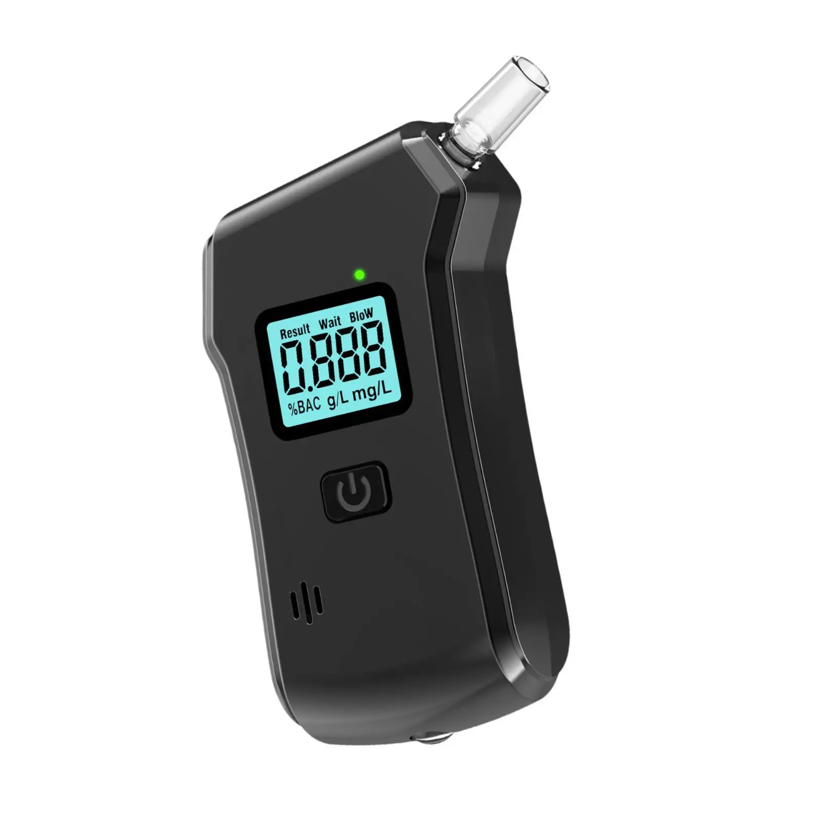 

Accurate Professional Breathalyzer Digital Alcohol Test Tool Compact ABS Material for Home Bar and Social Gathering
