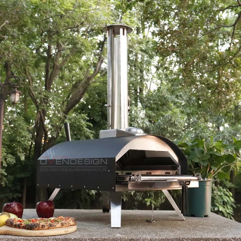 

Promotional 13 Inch OEM Russian Woodfired Pizza Oven Low Price Camping Grills with Pizza Stone for Outdoor Adventures