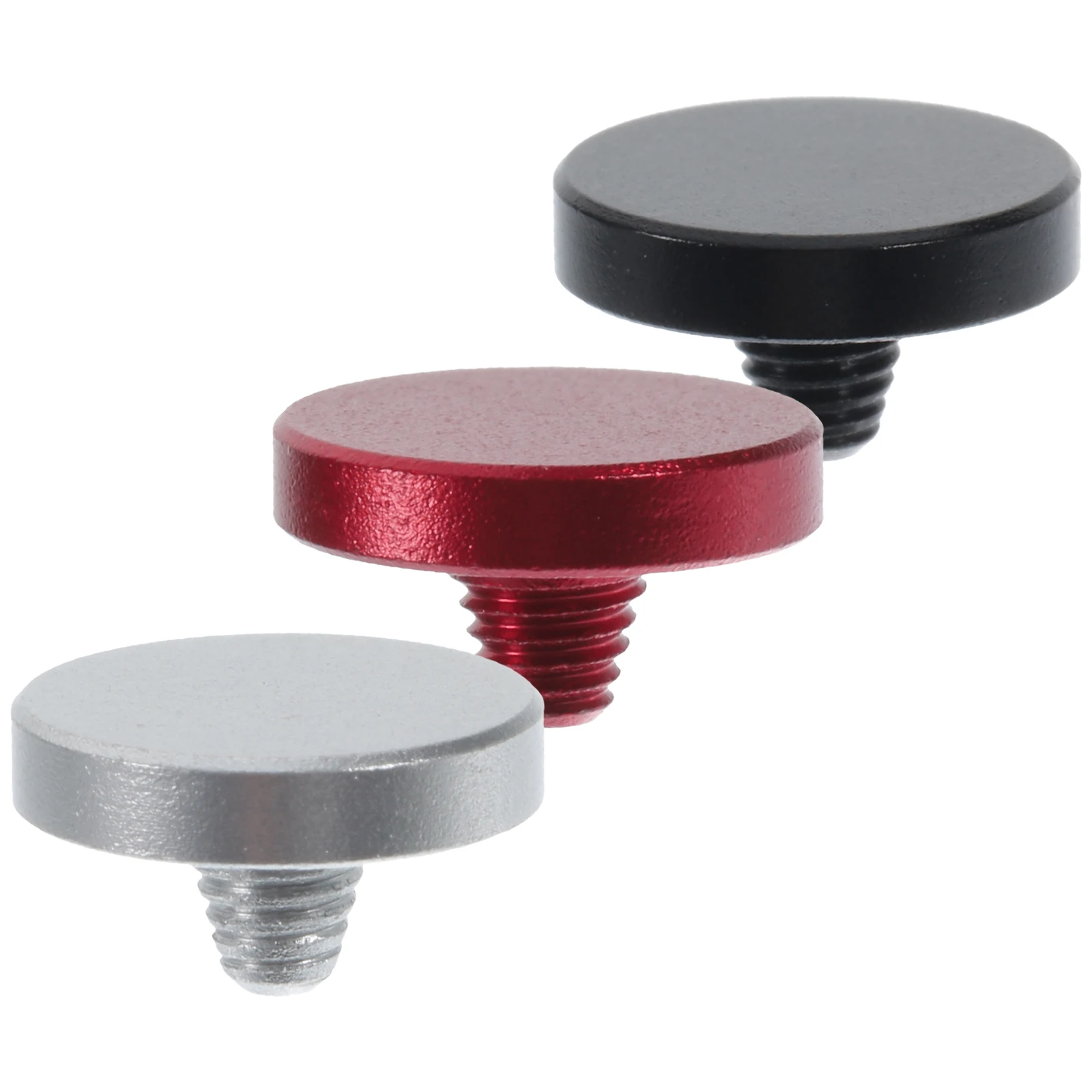 3pcs Camera Shutter Button Replacement Aluminum Alloy Shutter Release Button Accessories Lightweight Durable Easy Install Soft