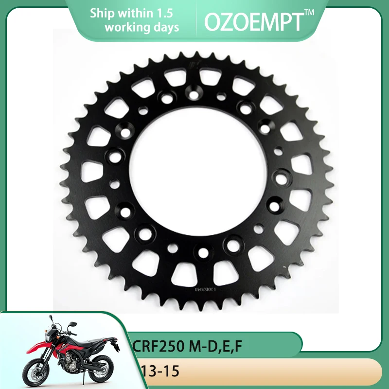 

OZOEMPT 520-39T Motorcycle Rear Sprocket Apply to CRF250 M-D,E,F 13-15