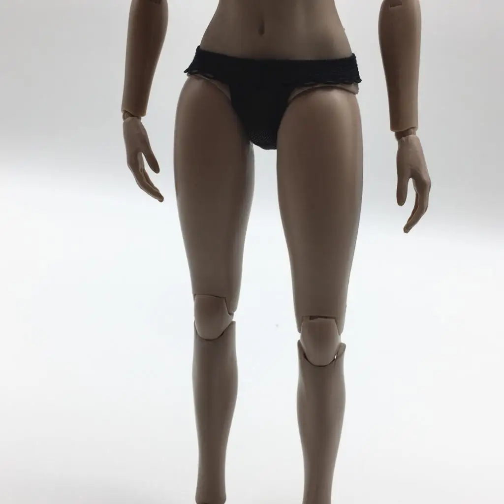 12인치 액션 피규어용 1/6 여성 레이스 끈팬티 천