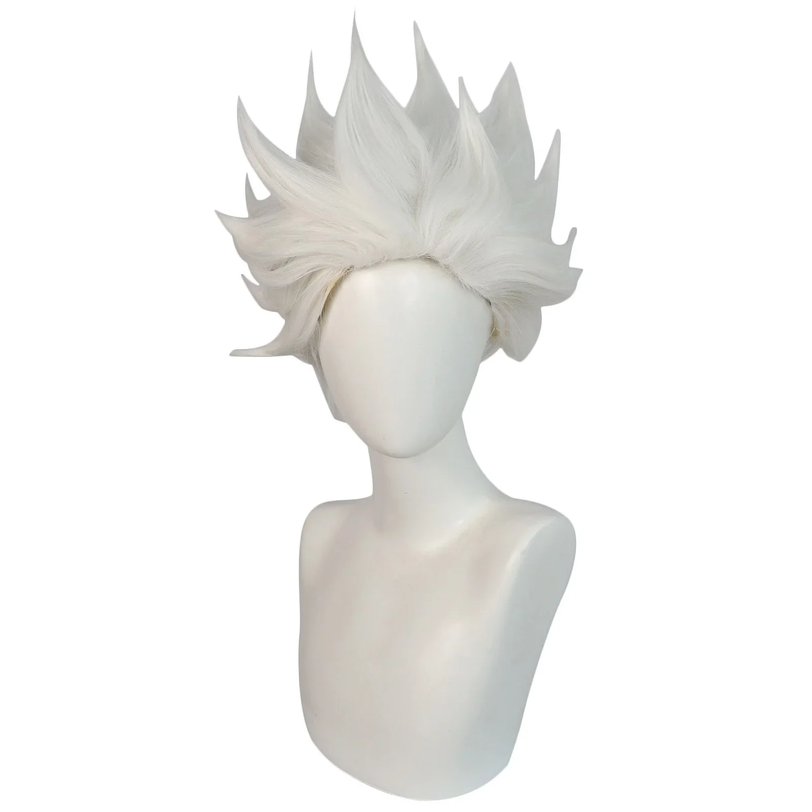 

Movie Ursula Cosplay Wig White Short Hair for Adult Women Men Halloween Costume Props Cosplay Role Play Wigs