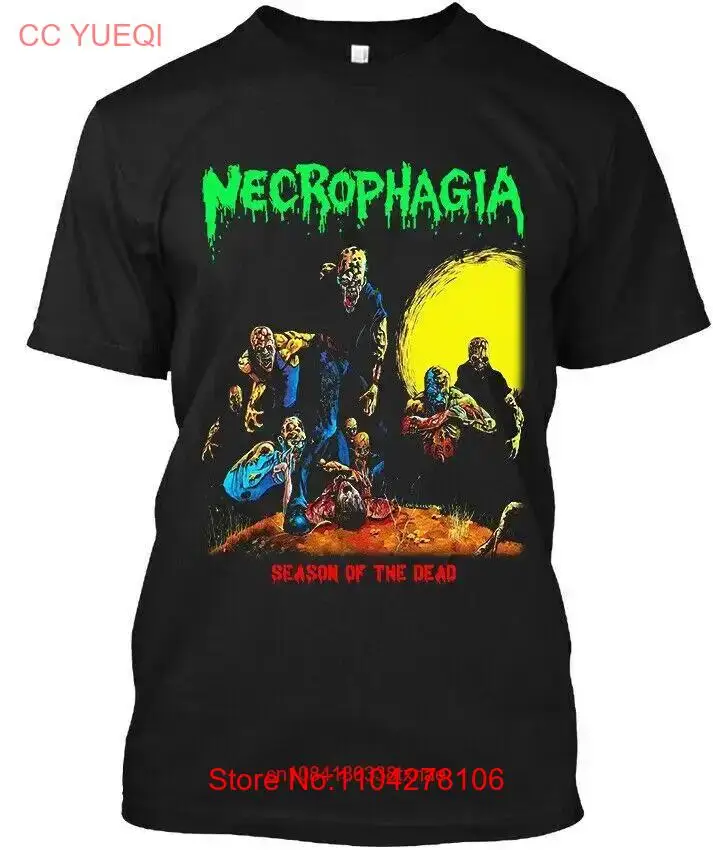 NEW Necrophagia Season of the Dead American Death Music T SHIRT S 4XL long or short sleeves