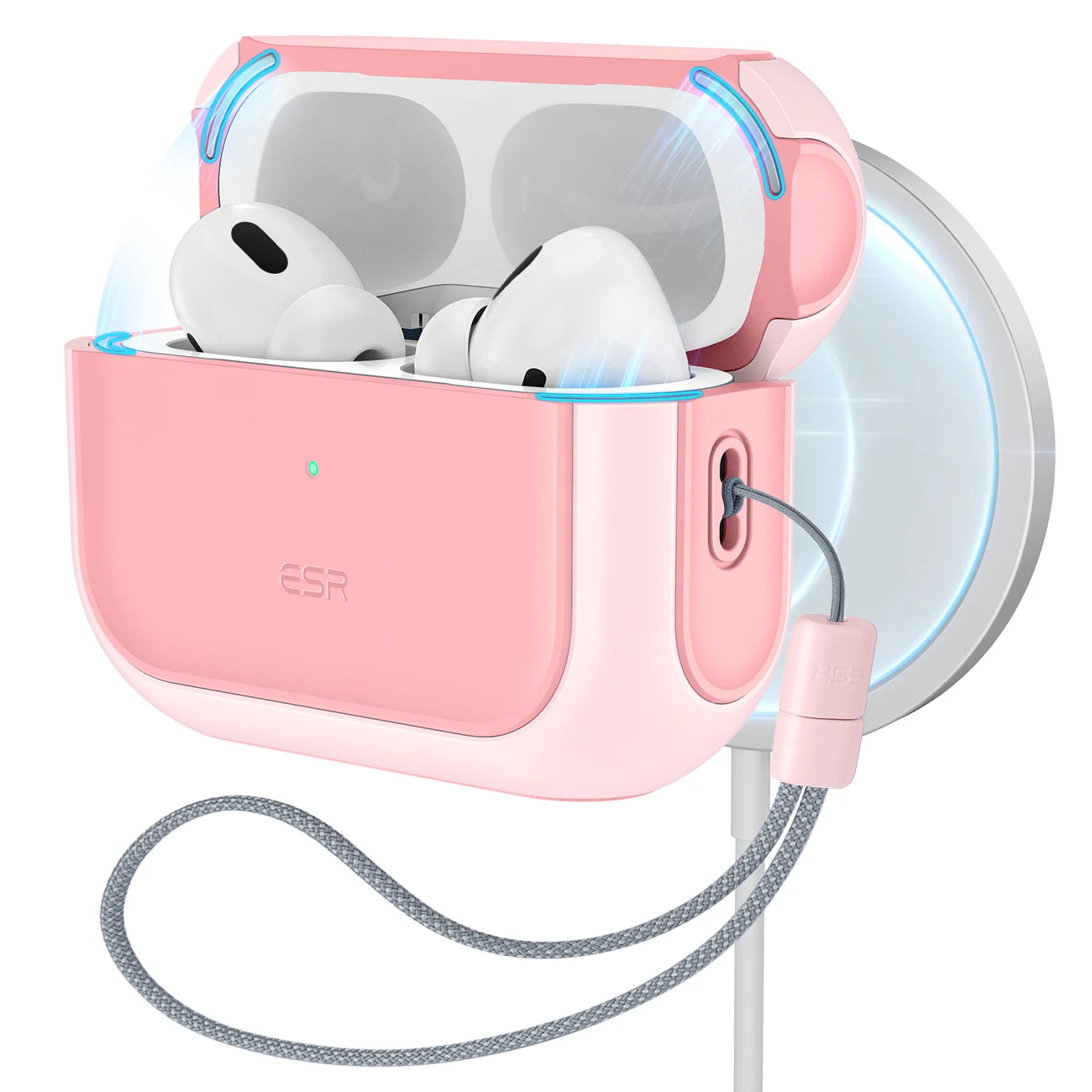 ESR for AirPods Pro 2 ケース ストラップ付き Airpods Pro 2023/2022
