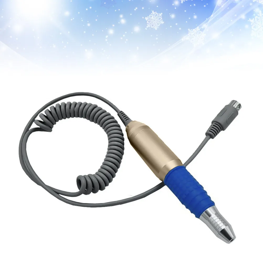 Elektrischer Nagelpolierer, tragbares Nagelkunst-Bohrmaschinen-Set, leiser, sanfter Motor für Maniküre, Pediküre, Gravur, Schnitzerei, Polieren