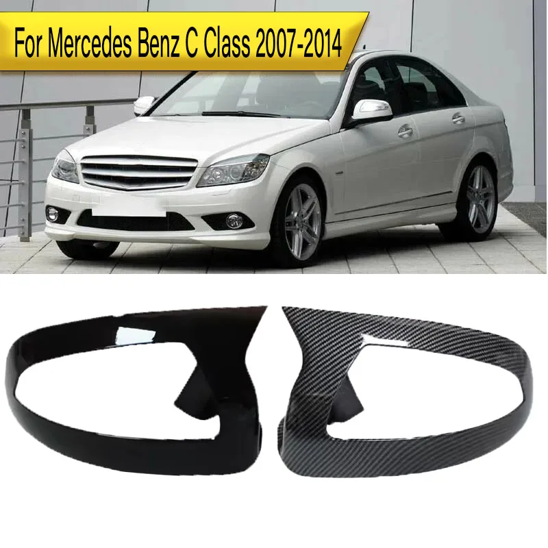 

Для Mercedes Benz C Class W204 S20 2007-2011 крышка бокового зеркала заднего вида карбоновый вид