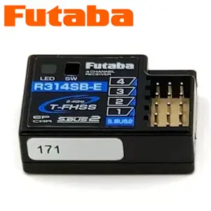 R314SB-E　2.4GHz T-FHSS方式 電動専用アンテナ内蔵型レシーバー 【フタバ (028328) 地上用受信機】