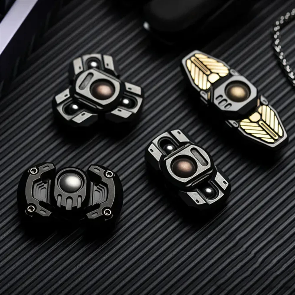 Airstrike Focus Enhancer Metalen Fidget Spinner EDC Speelgoed Anti Stress Hand Spinner Fidget Slider ADHD Zintuiglijke Speelgoed