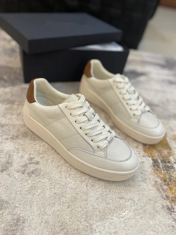 Withered 2024 Color Contrast Shoes Women Genuine Leather Comfortable Casual Sneakers Shoes Women England Style Fashion White