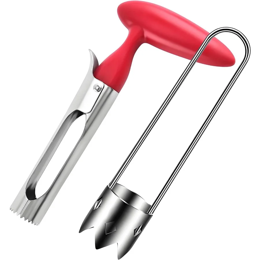 

Эффективный инструмент для удаления сердцевины фруктов и овощей от семян перца, помидоров и яблок с дизайном из нержавеющей стали M