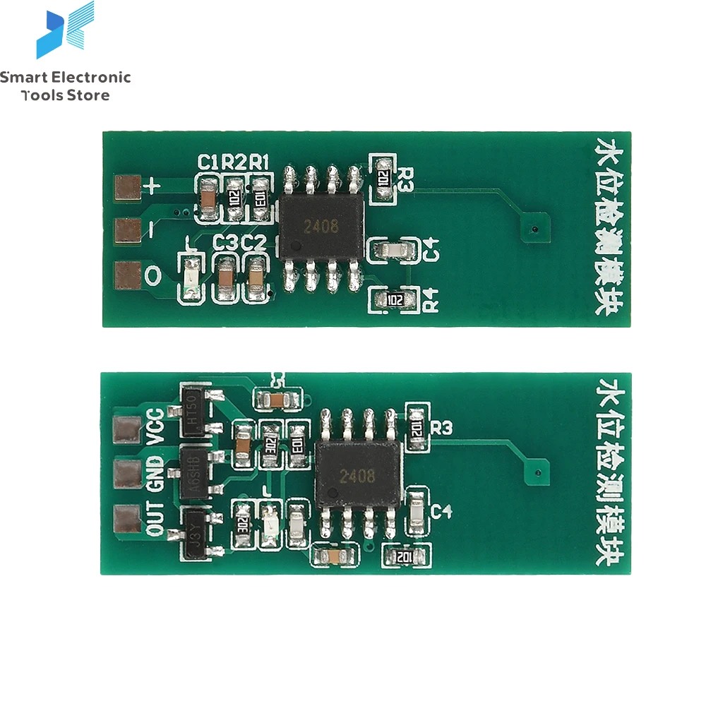 M03 M04 Módulo de detecção de nível de água Sensor verde Interruptor de toque de nível sem contato Sensor líquido