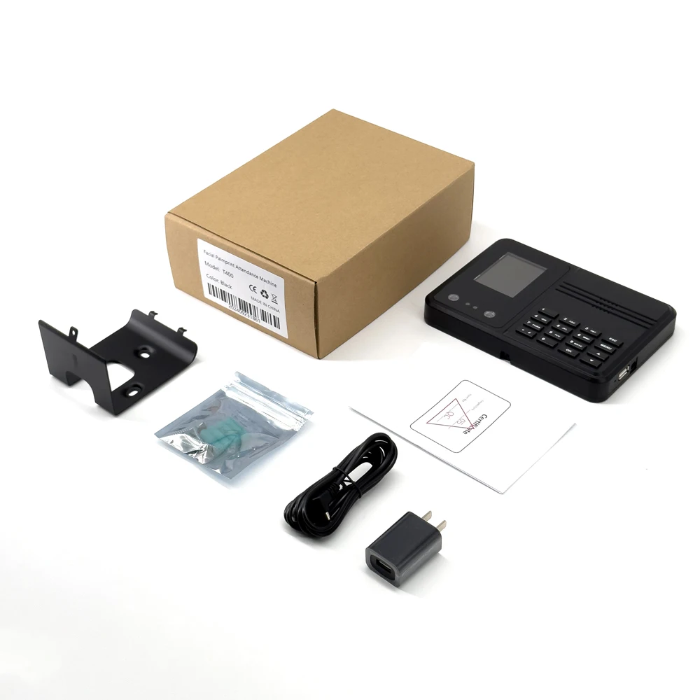 12 System Languages 160000 Mass Storage Support Password Input Fingerprint Face Time Attendance Machine