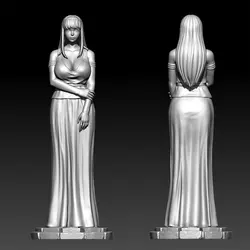 1/24 7.5cm Resin Model Kits Lovely Princess Figurine Unpainted No Color RW-1435