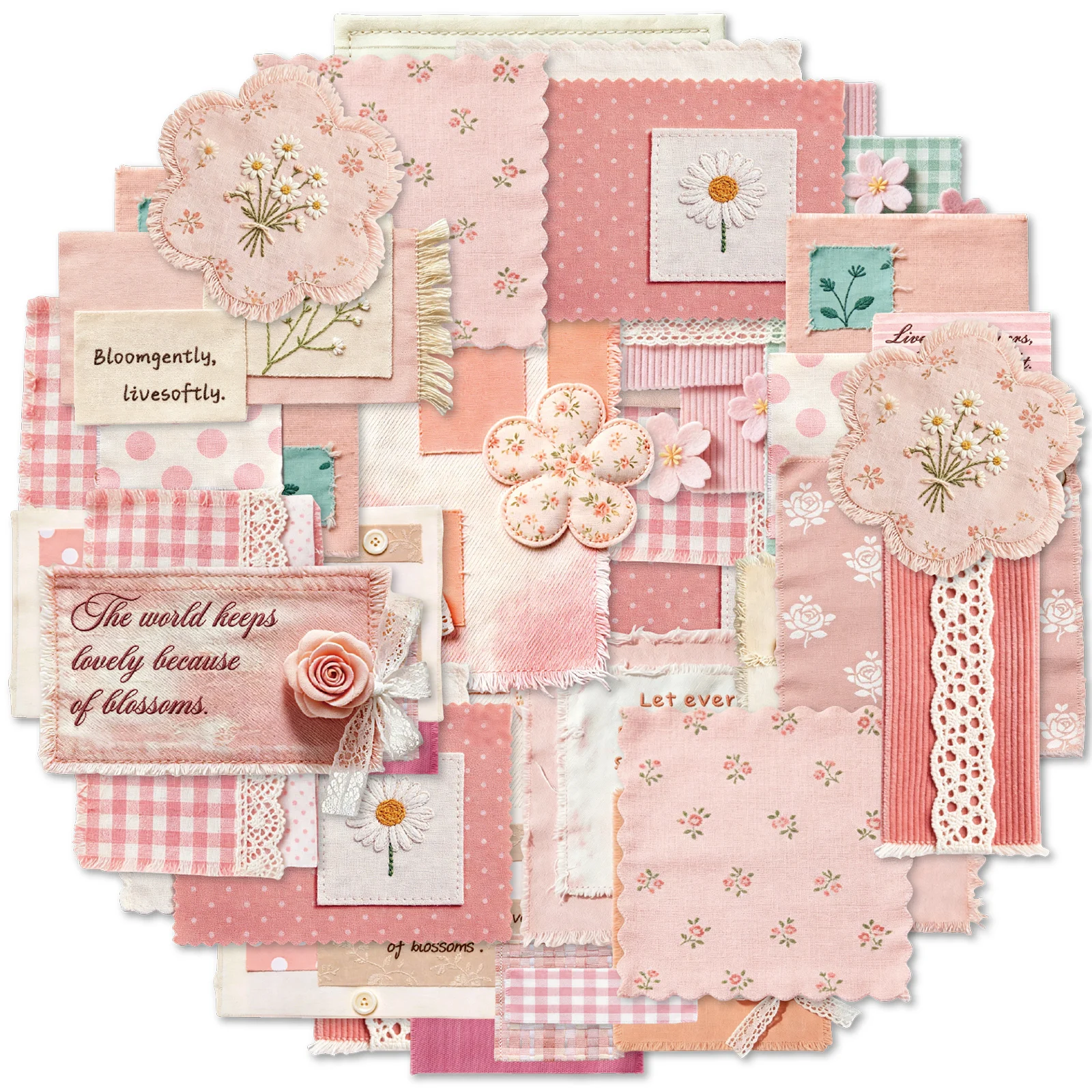 Etori Life 15Pcs Sweet Floral Pattern Sticker Pack with Lily, Daisy, and Lily of the Valley Designs for Gift Boxes and Envelopes DIY Decoration, Suitable for Laptops, Phone Backs, Photo Albums, Guitars, Diaries and Sticker Books, Postcards and Envelopes, Handmade Gift Paper Bags, Scrapbook Supplies, Office Decoration Supplies, Artistic Aesthetics, Gift Box Packaging, Art Supplies, Cycling Decals, Gifts for Friends