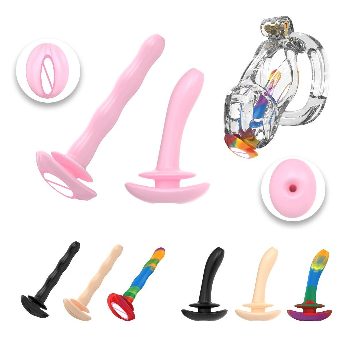 العفة قفص لعبة استثارة القضيب تحفيز BDSM عبودية مجرى البول موسع القسطرة الحصان العين قضيب المهبل الشرج محاكاة الجنس لعب للرجل