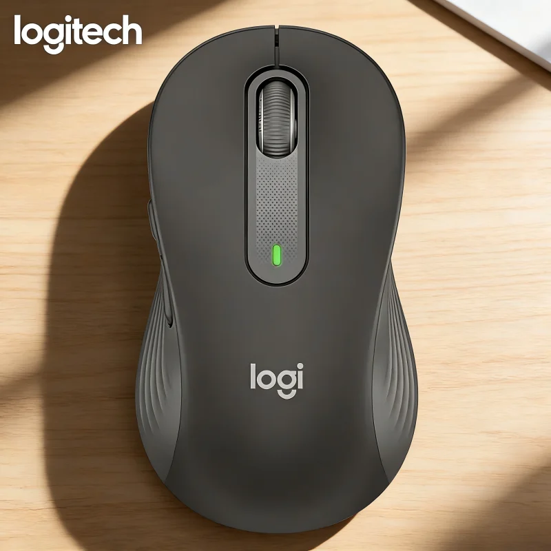 

Беспроводная двухрежимная бесшумная мышь Logitech M650L, совместимая с планшетами и ноутбуками, белая мышь, розовая мышь, черная мышь