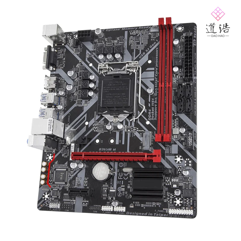 For B365M H Motherboard 32GB LGA 1151 DDR4 Micro ATX B365 M.2 SATA III Mainboard 100% Tested Fully Work