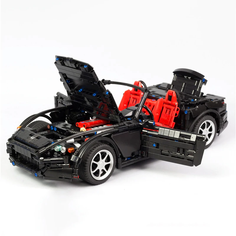 NEW Hot! MOCs Series Racing Car Honda S2000 AP2 MOC 24500 Compatible With High-tech Racing Building Blocks Bricks Model Toys