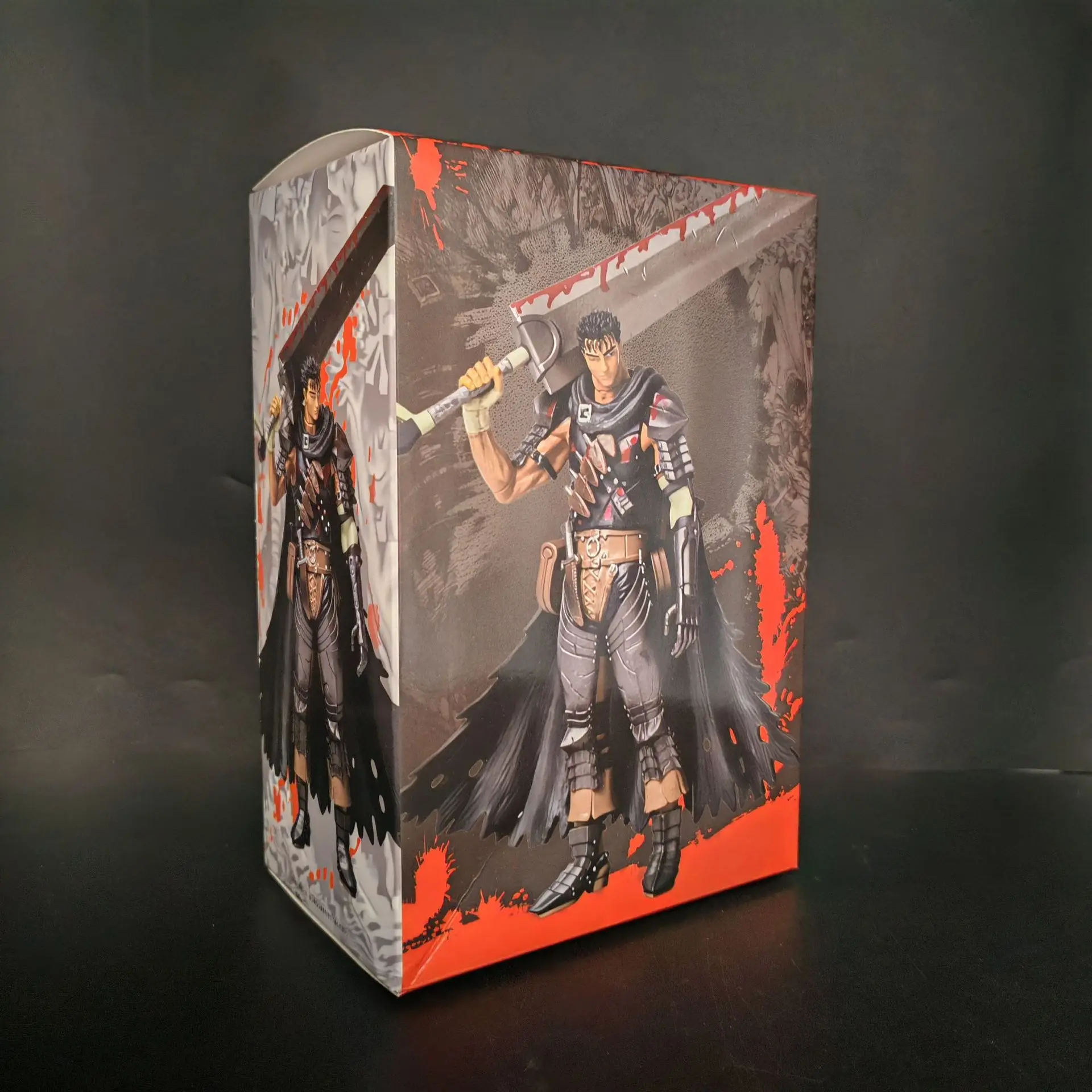 Berserk Guts Blutbefleckte Version Anime Actionfigur Sammlermodell Statue Desktop-Dekoration für erwachsene Sammler – Detail 1