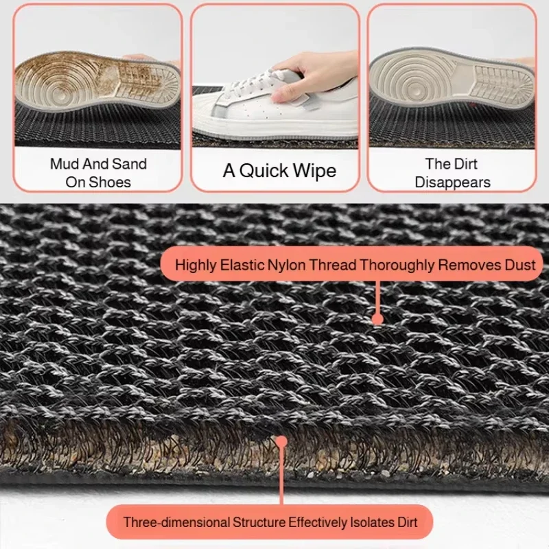 

Elastic Net Pad Waterproof And Anti-Slip PVC Rubber Pad Inner And Outer Dual-Purpose Stain-Resistant And Water-Absorbing Pad