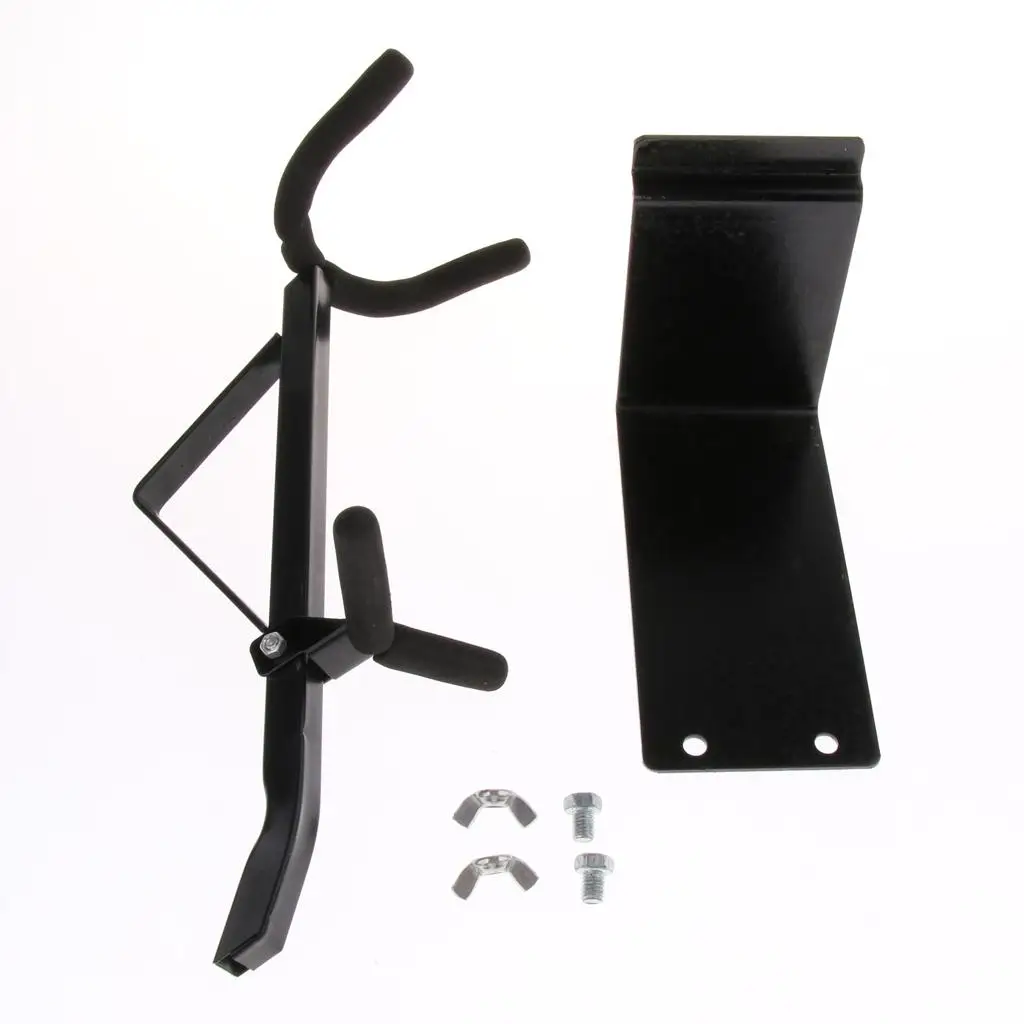 Alto Saxophone Wall Hanger Iron Sax Holder Saxophone Parts Stand for Music Room Rehearsal and Safe Storage