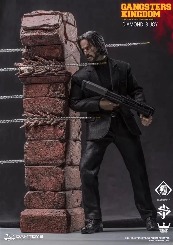 DAMTOYS-GK028 1/6 Soldier Gangsters Kingdom DIAMOND 8 Chain Y 12