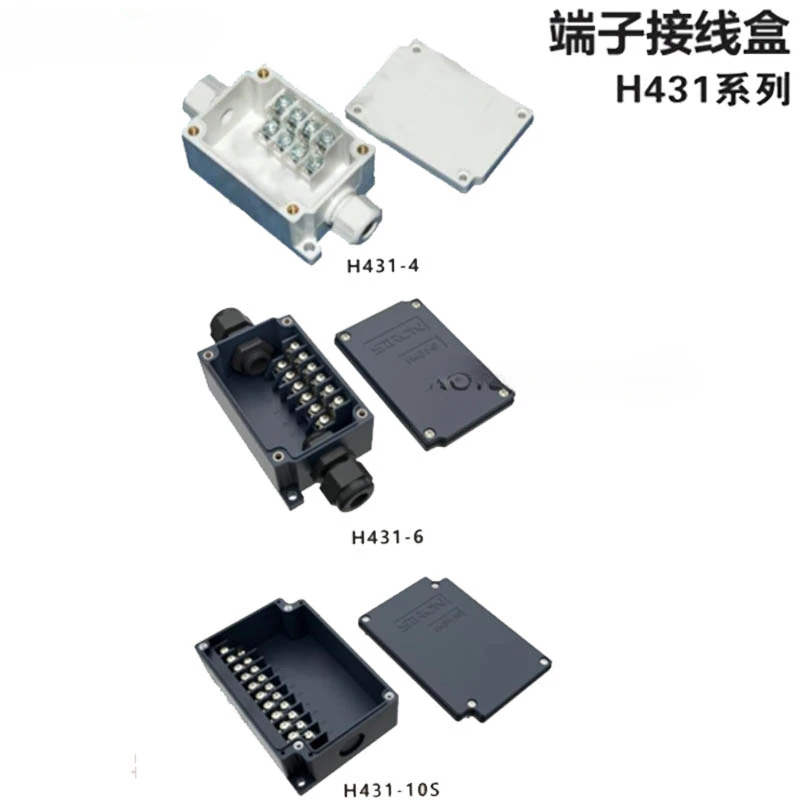 

Terminal junction box H430/H431/H432/H433-4-6-10-15-20-25-30-40