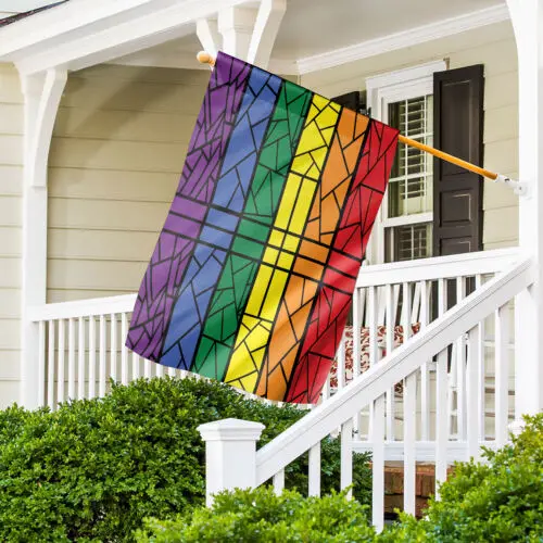 LGBT Progress Pride Flag, LGBT Pride Month Flag, Rainbow Pride Flag, Pride Color ZZU WWL IIC