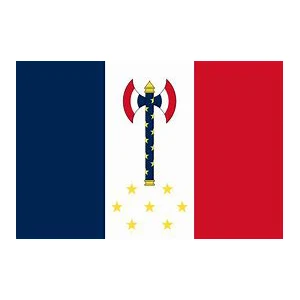FLAGap 90*150cm bandera de Francia vichy para decoración