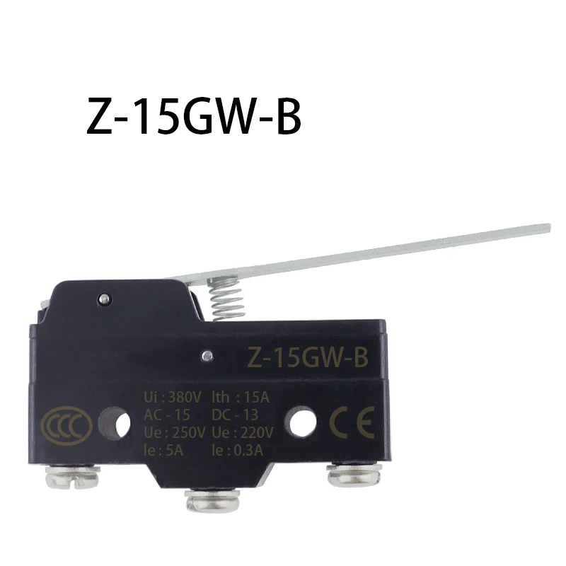 1PCS Z-15GW-B LXW5-11G1 TM-1703 Long Hinge Lever SPDT Basic Limit Switch Microswitch 15A 250V