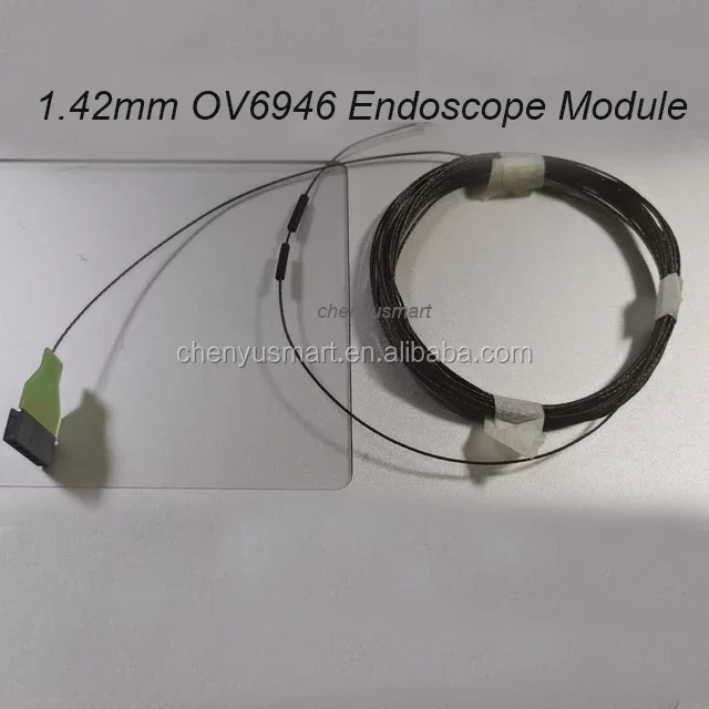 OV6946 内視鏡モジュール 2.1mm LED ライト AV アナログ出力 5m ケーブル