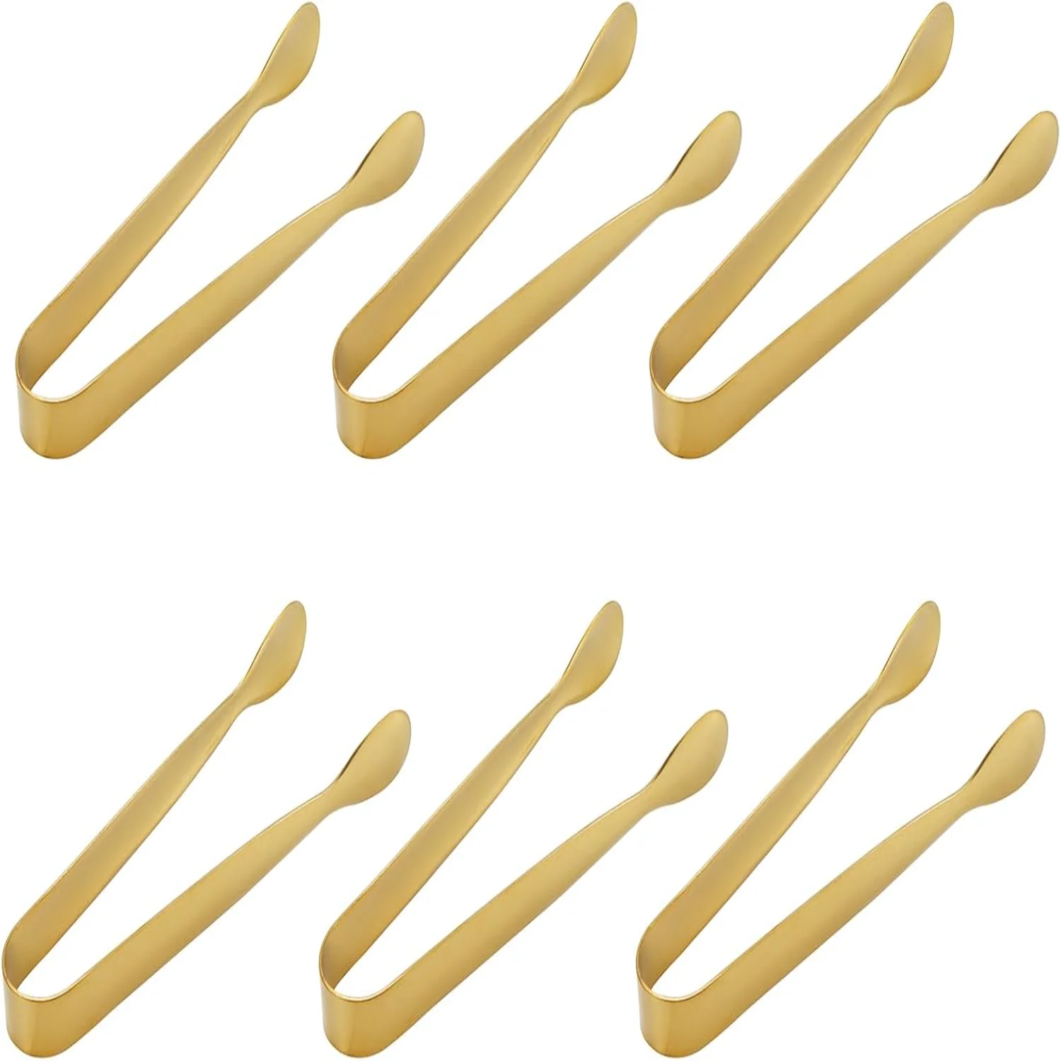 

Stainless Steel Sugar Tongs for Sugar Cubes,6Pcs Ice Tongs Mini Sugar Mini Serving Tongs Stainless Steel Sugar Tongs Ice Tongs S