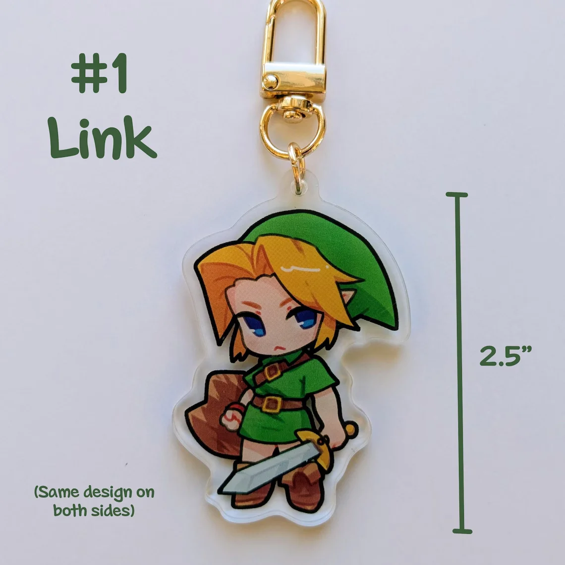 Ocarina of Time Keychains Adul - đánh giá và giá Retro Gaming Keychain