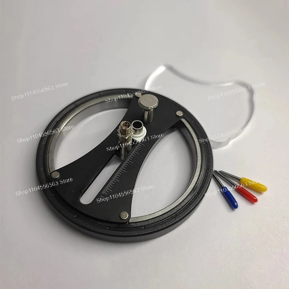 Circle Cutter V2.0 - Precision Hole Cutter Tool for Paper/Cardboard (0.5-55mm Diameter) | Portable & Magnetic Design