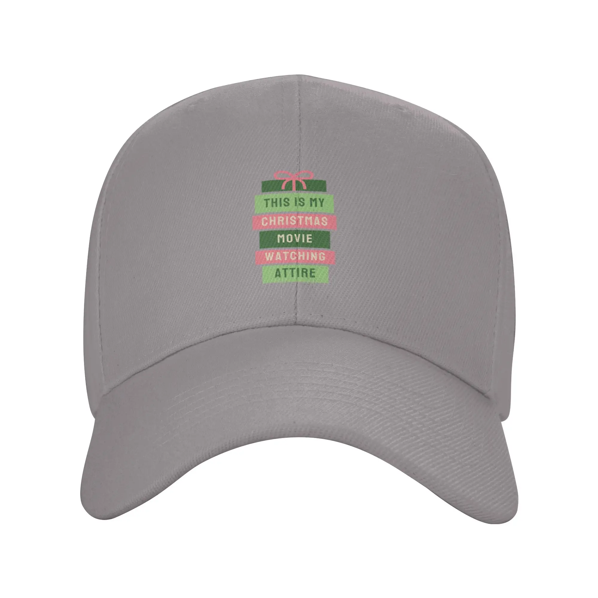 Hot Sale This is my Christmas Movie Watching  Stuff  Baseball Cap  Washable Cap  Sunshade Activity Cap