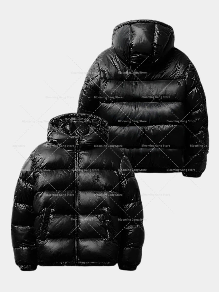 جديد Y2k رسالة التطريز قلنسوة بسحاب سترة دافئة الرجال الملابس الرجعية Harajuku الشارع الشهير القوطية المرأة عادية زوجين بلوزات