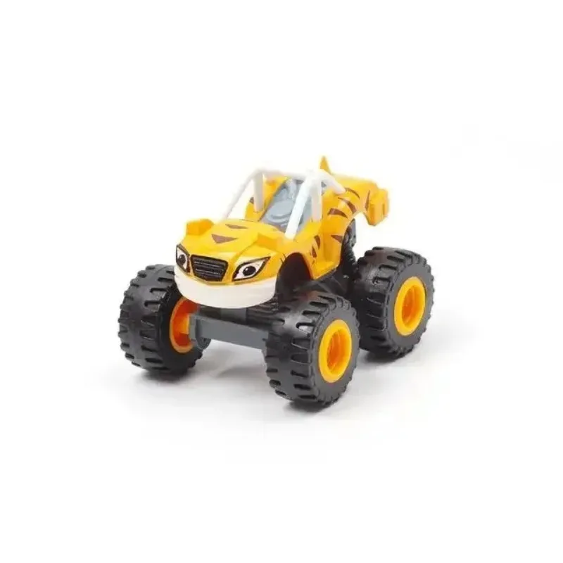 Klassisches Flammen-Automodell, Trägheits-Druckgussauto, Renngrafiken, Flammenspielzeug für Kinder, Monster-Trucks, Spielzeugautos für Kinder.