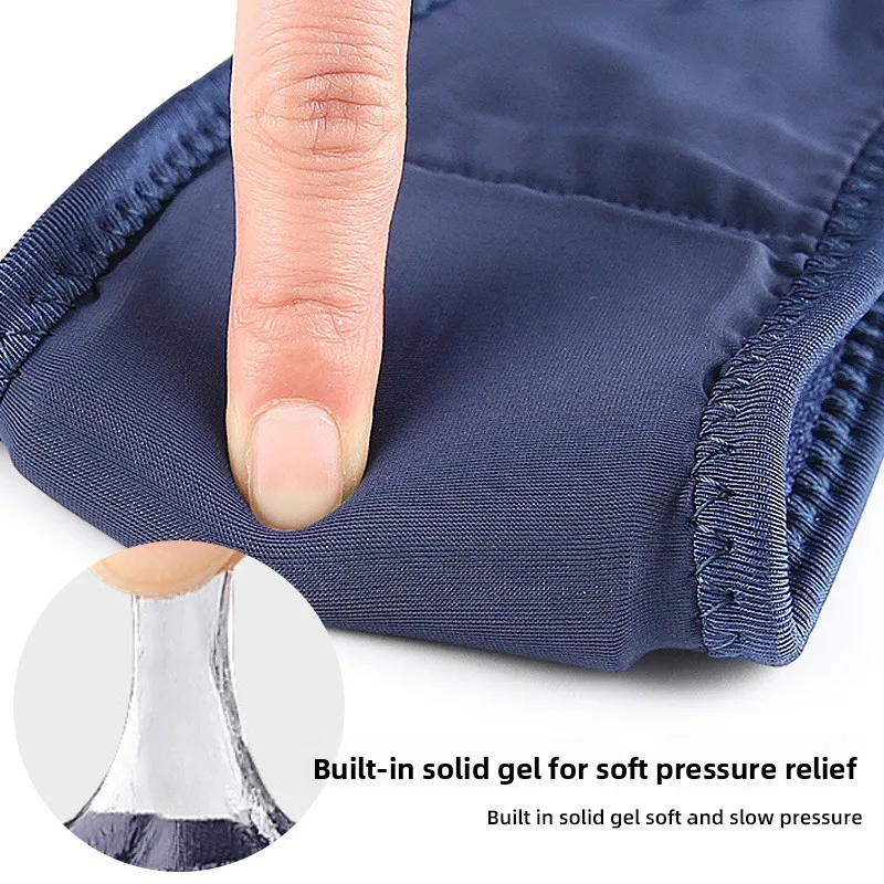Solid Gel Cold and Hot Compress Wristband Sports Pressurized Ice Pack Wrap for Slow Pressure Pain Relief Reusable Therapy