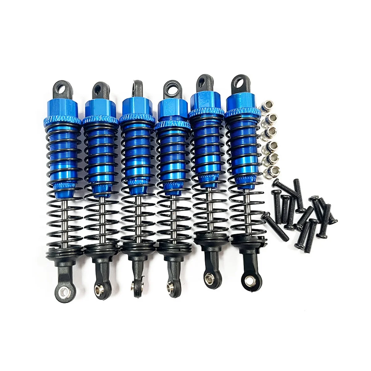 

6Pcs Metal Oil Shock Absorber Damper for HOSIM XINLEHONG XLH 9125 9155 9156 1/10 1/12 RC Car Upgrade Parts